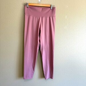 Adidas Aeroready Tight Fit Super Soft Leggings Dusty Pink Women's Size Large